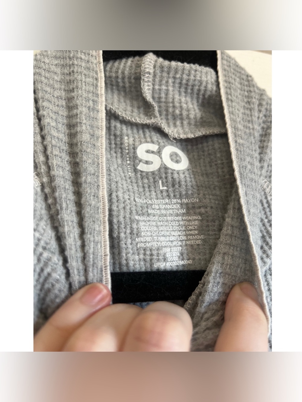 Sweater Knit Ribbed Turtleneck - Picture 9 of 9